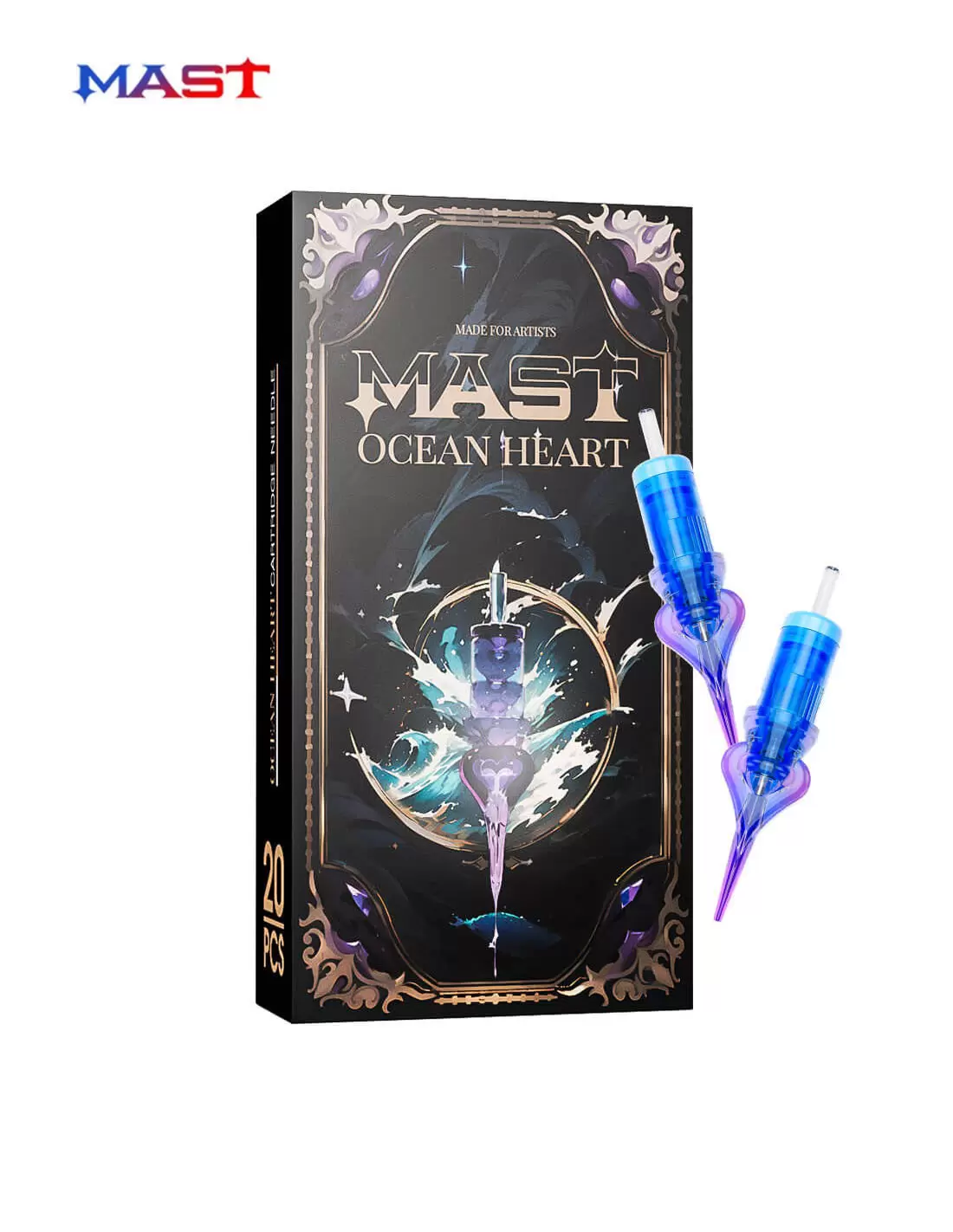 Mast Ocean Heart 0803RL 0.25mm Kalıcı Makyaj İğnesi Mast Ocean Heart 0803RL 0.25mm Kalici Makyaj Ignesi